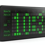 Waveshare Rectangle Clock for Raspberry Pi Pico Green 190mm LED DS3231-0