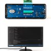 Waveshare Rectangle Clock for Raspberry Pi Pico Green 190mm LED DS3231-4