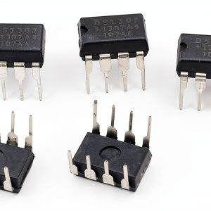 DS1307 Real-Time Clock IC by IIVVERR 5-Piece DIP-8 56-Byte Serial RTC-0