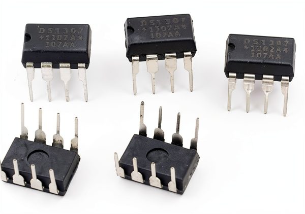 DS1307 Real-Time Clock IC by IIVVERR 5-Piece DIP-8 56-Byte Serial RTC-0