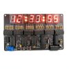 2X DC 4.5V-5.5V 6-Bit Digital Clock Kit by Bloepum – DIY Training-3