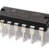 CD4042BE TI CMOS Quad Clocked D Latch IC DIP-16 Pack of 5-1