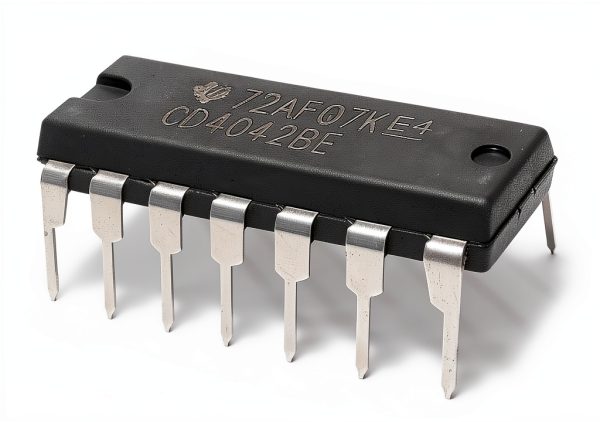 CD4042BE TI CMOS Quad Clocked D Latch IC DIP-16 Pack of 5-1