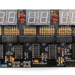 2X DC 4.5V-5.5V 6-Bit Digital Clock Kit by Bloepum – DIY Training-0
