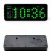 Waveshare Rectangle Clock for Raspberry Pi Pico Green 190mm LED DS3231-7
