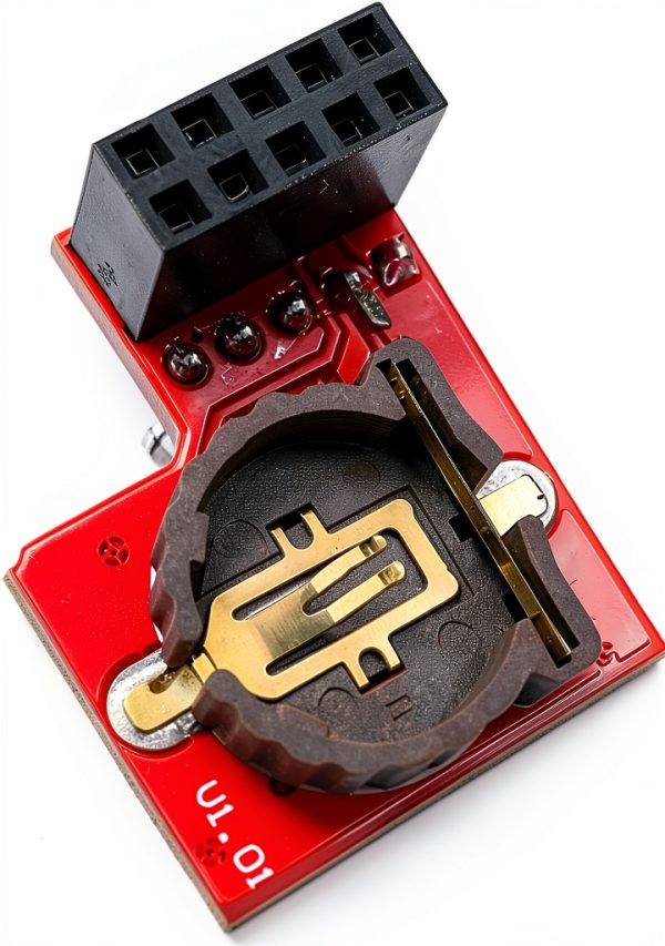DS1307 Real Time Clock Memory Module by Ldabrye - PCB Precision IC-6